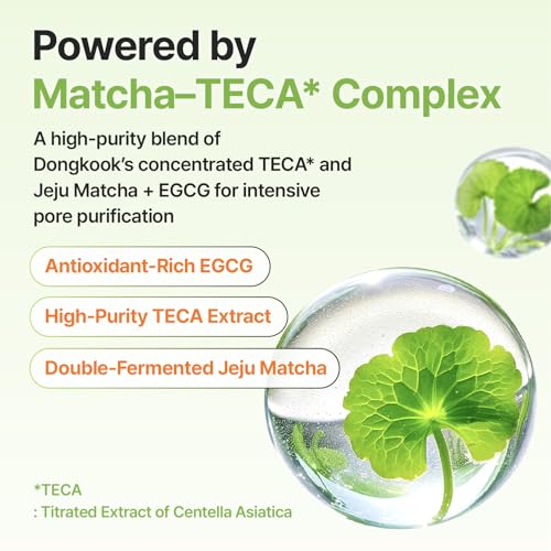 Image of CENTELLIAN 24 Madeca Matcha Cleansing Oil (6.76fl oz) - Two-Tone TECA & Jeju Matcha Deep Cleanser for Pores, Sebum & Blackheads, Waterproof Makeup Removal, Korean Skincare