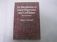 An Introduction to Linear Regression and Correlation 0716715945 Book Cover