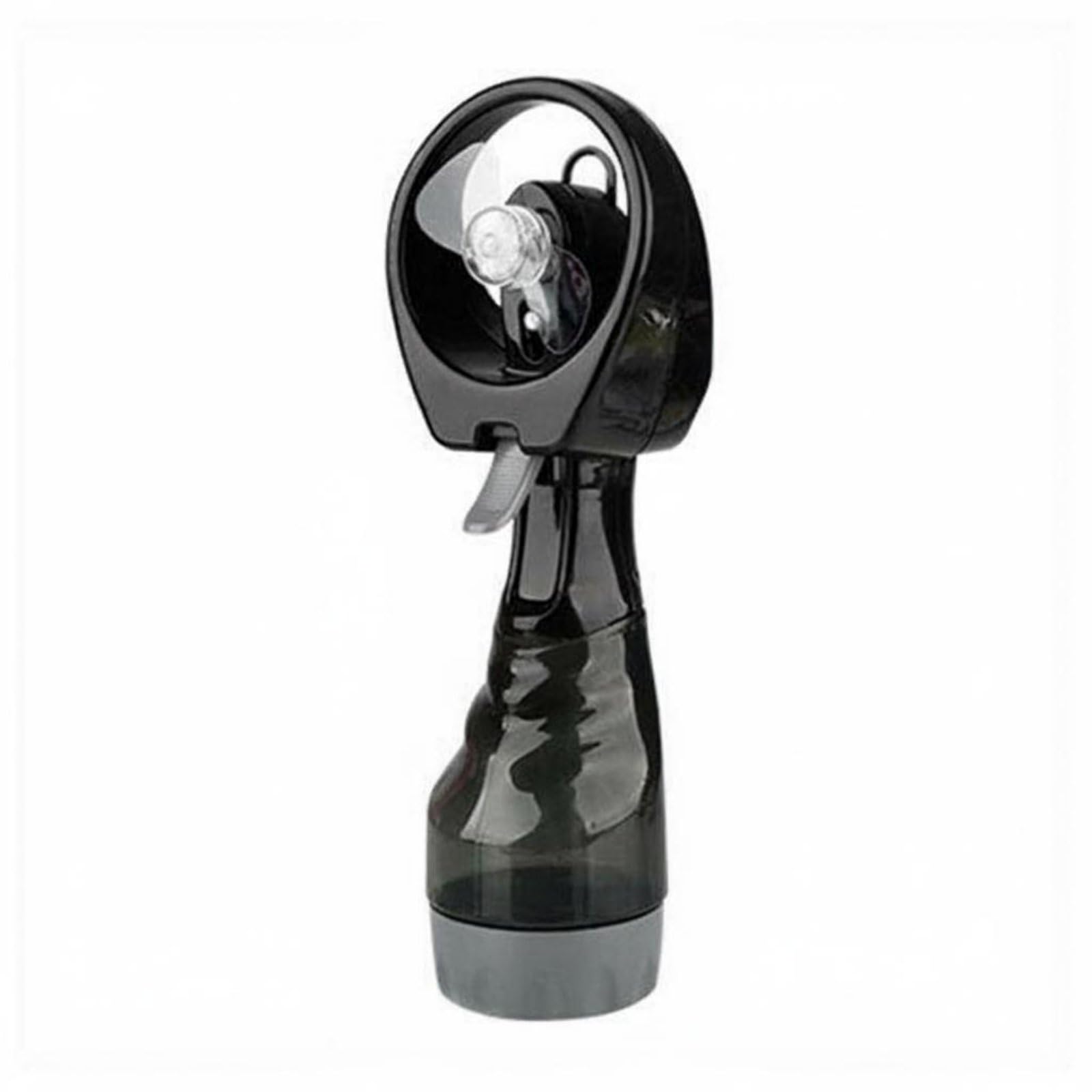 Portable Handheld Misting Fan Safe Soft Blades Water Spray Bottle Fan Lightweight for Outdoor, Travel, Sporting Events, Black-image-33