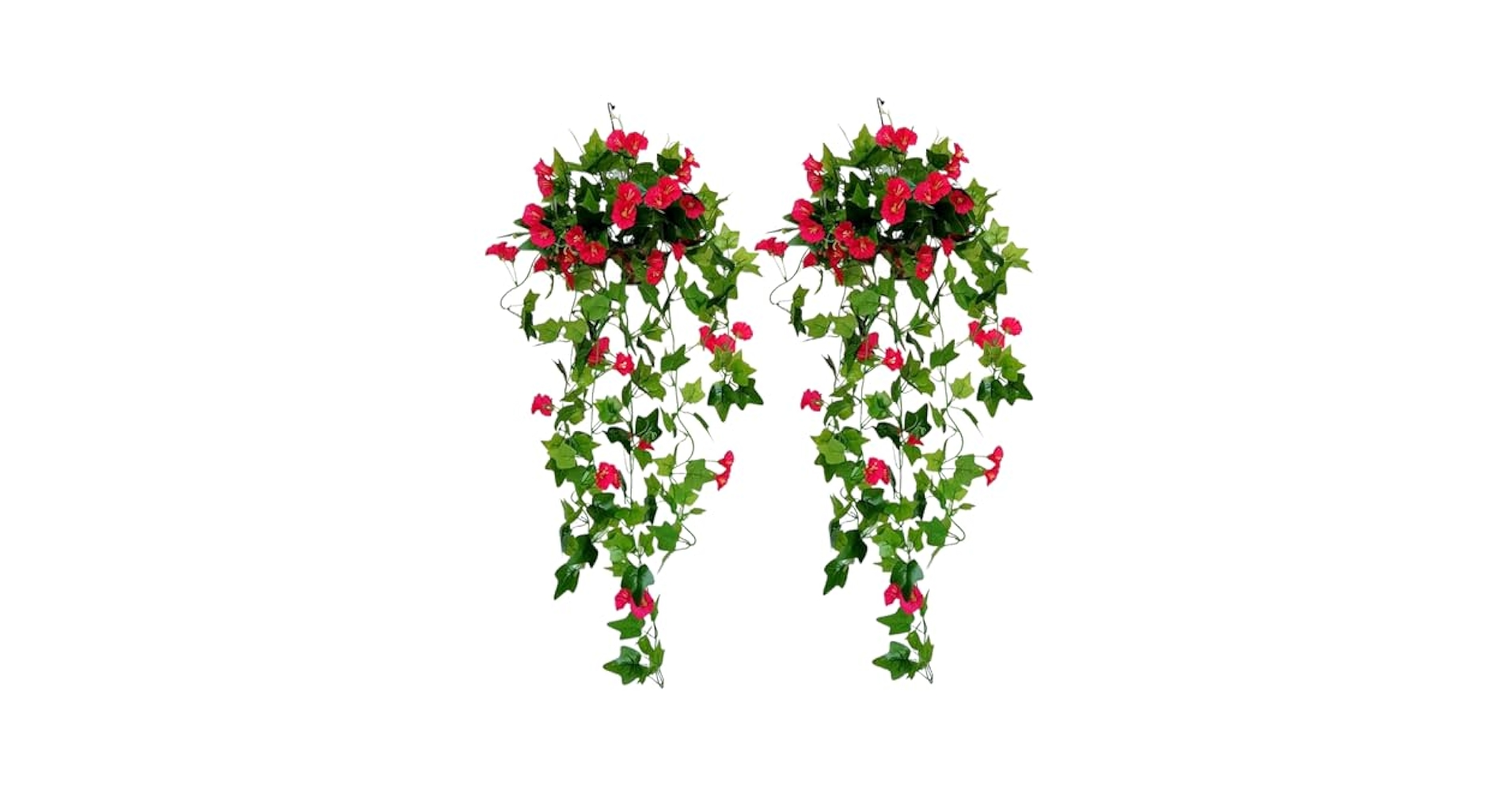 Amazon.com: Artificial Hanging Plant 2PCS 39 Inch Silk