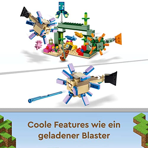 LEGO 21180 Minecraft Das Wächterduell, Unterwasser-Abenteuer, Kinderspielzeug ab 8 Jahren, Geschenk für Kinder, mit… – Bild 4