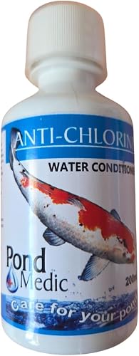 Pond Medic Anti-Chlorine Water Conditioner, 200ml