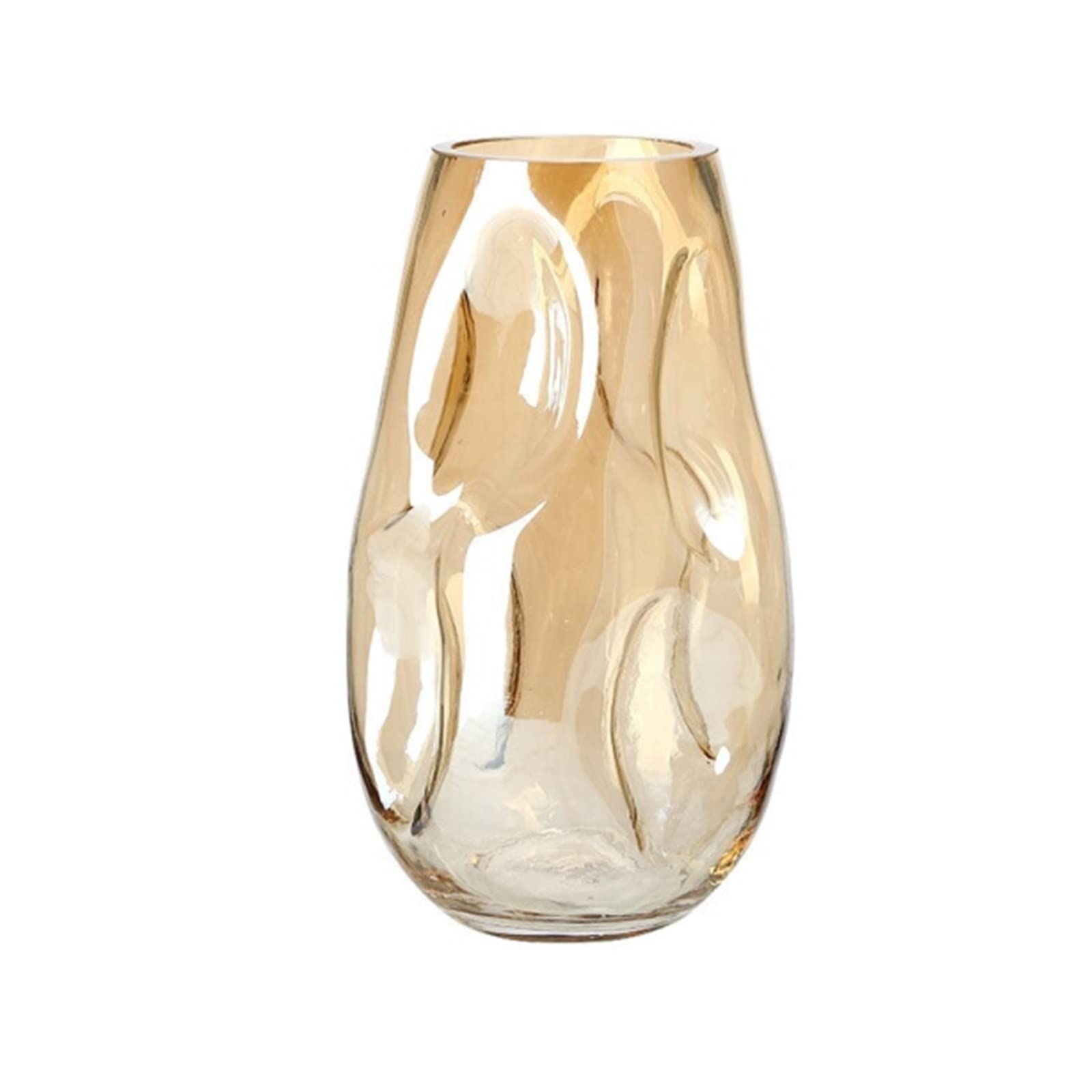 Vase en vitrail moderne simple et irrégulier pour décoration de la maison