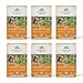 ORGANIC INDIA Tulsi Turmeric Ginger Tea - 100% Certified Organic, Non-GMO, and Fair Trade, 18 Tea Bags (6 Pack)