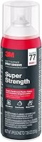3M Super 77 Spray Adhesive 7.35 oz - Fast Drying, Repositionable, Low VOC Bond for Foam, Fabric, Paper, Plastic, Metal & More
