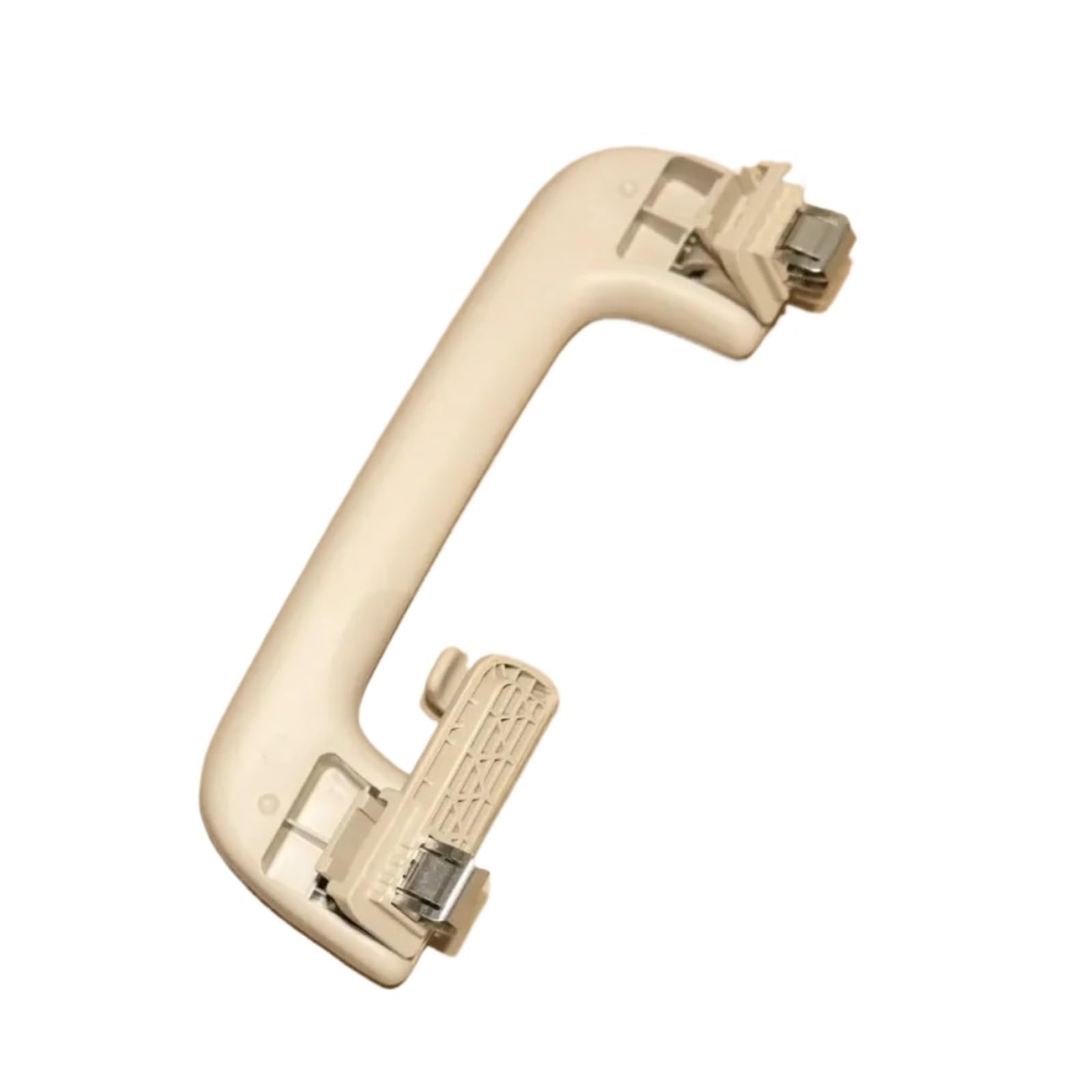 WIJHJET for A4 B8 A6 C7 Q3 Q5 Car Roof Handle Fixing Iron Clip Armrest Cover Car Interior Door Handle(Beige Right Rear)
