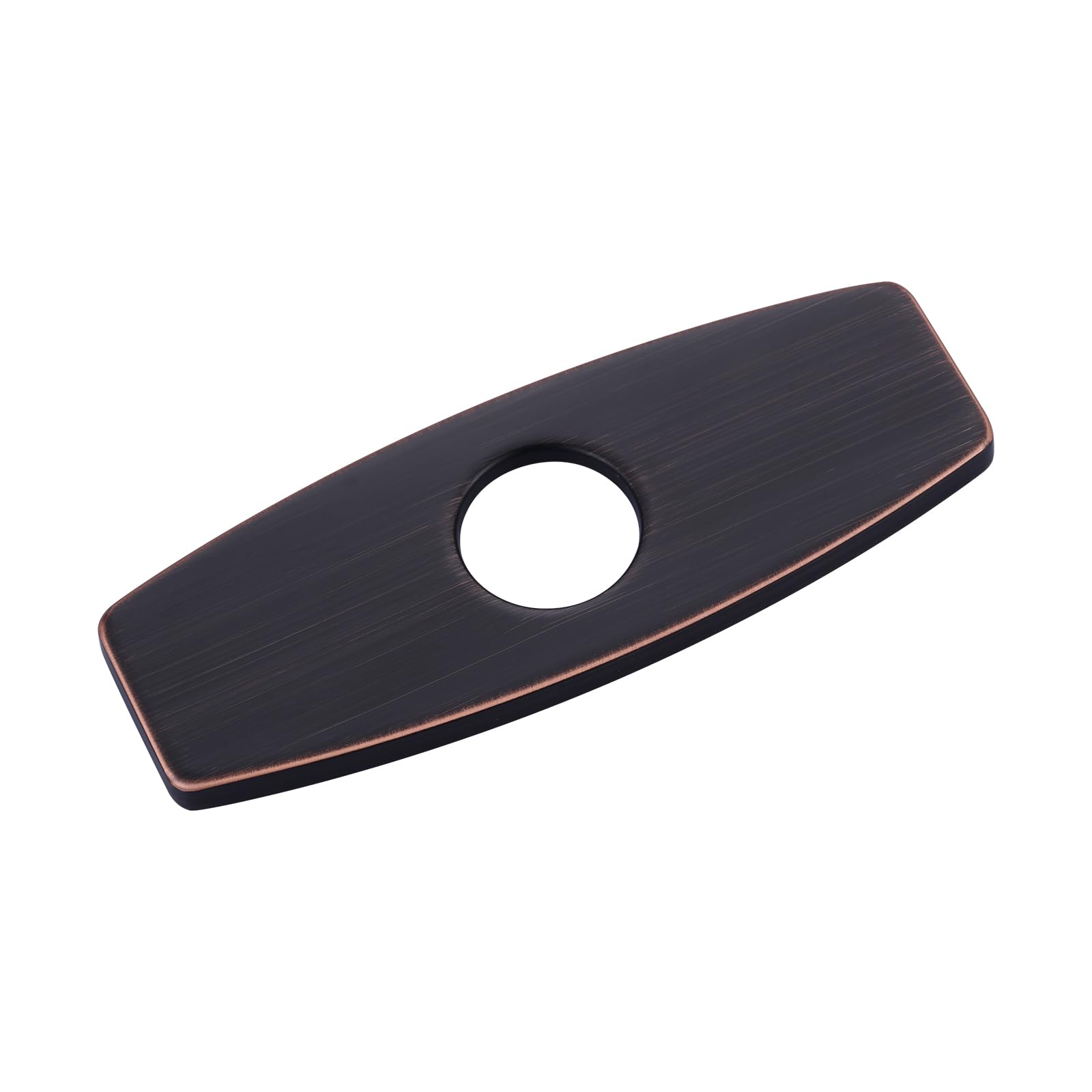 Bathroom Sink Hole Cover 6": 3 Hole Faucet Plate Cover Oil Rubbed ...