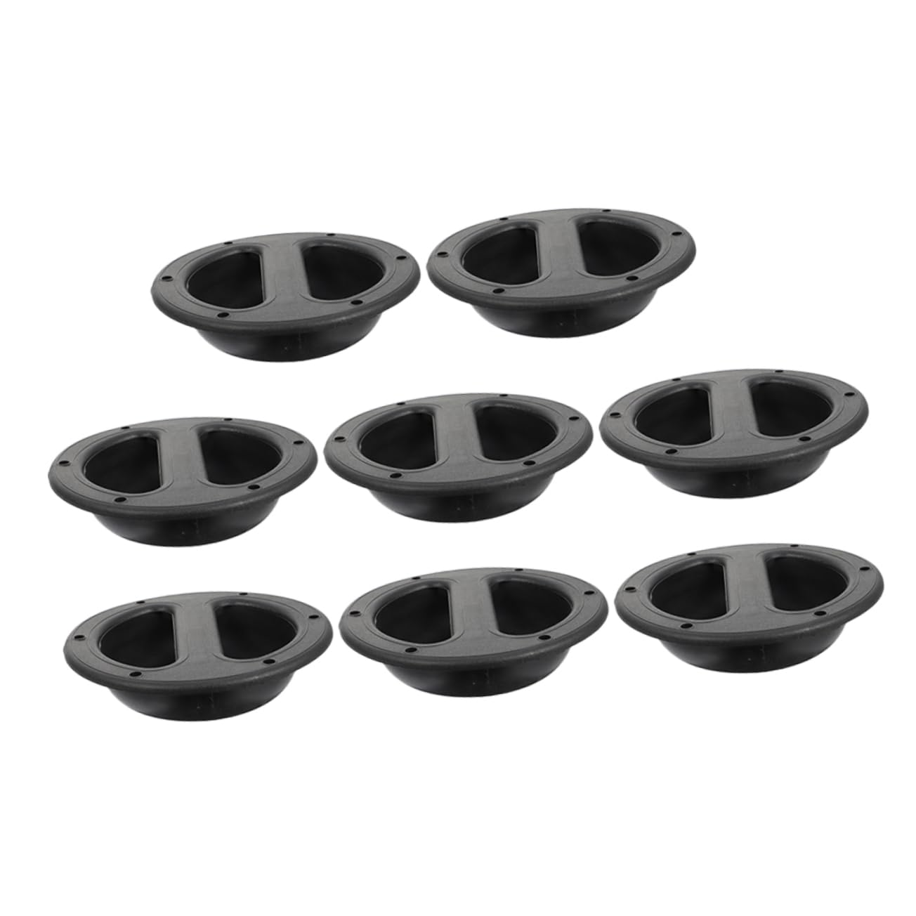 8pcs Aluminum Speaker Cabinet Handles Round Handle for Stage Speaker Multipurpose Audio Pull