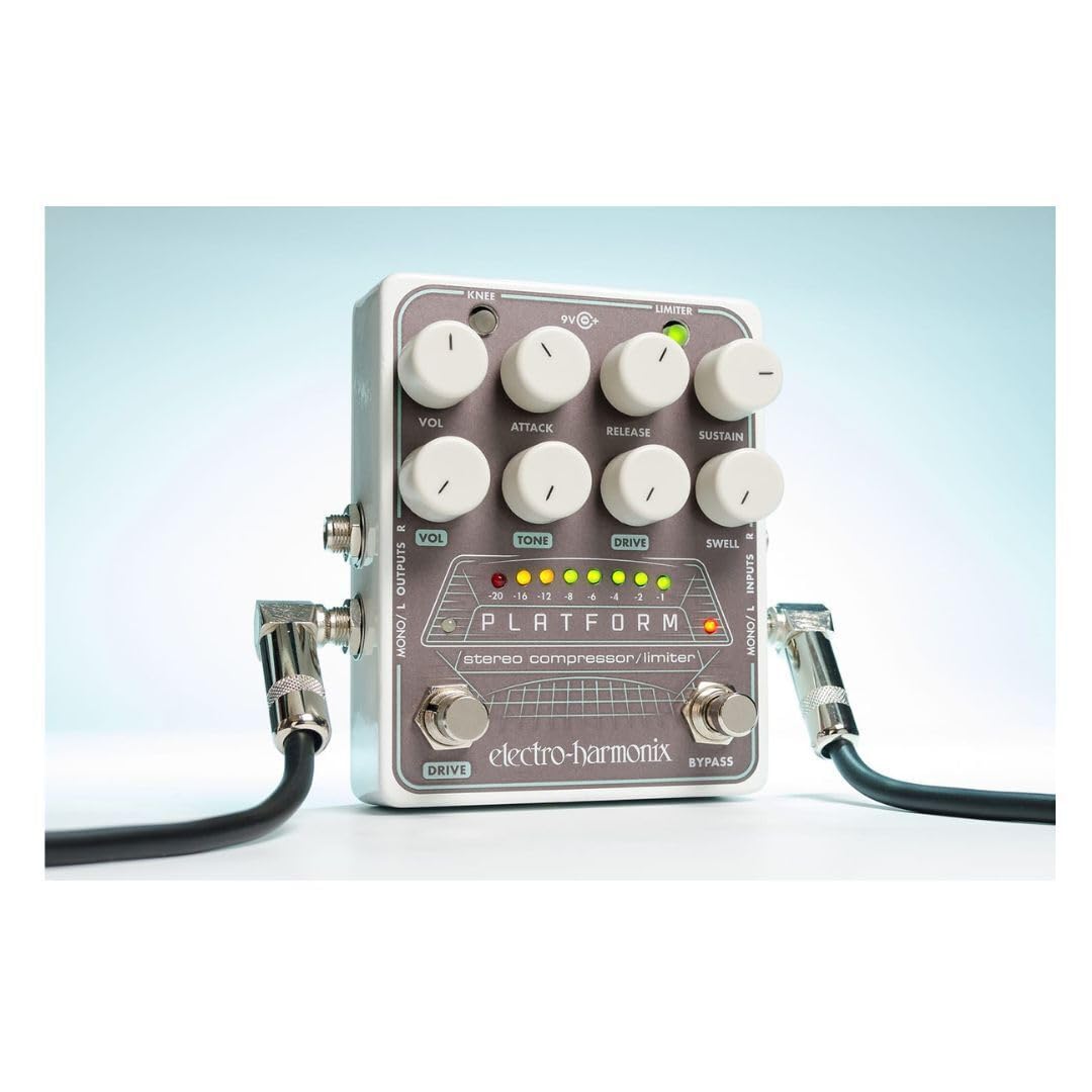 electro-harmonix PLATFORM ギターエフェクター Amazon.com: Electro-Harmonix Platform Compressor & Limiter Pedal
