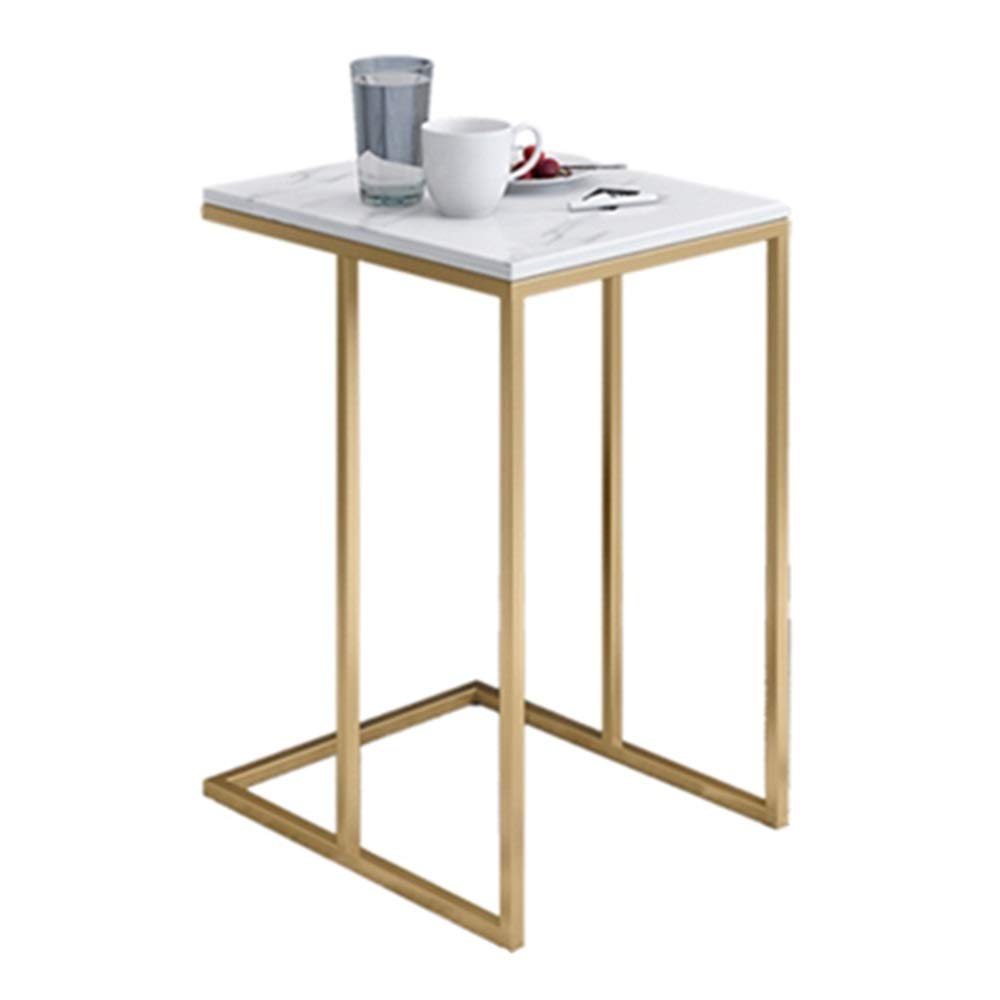 Table de chevet dorée haut de gamme pour chambre et salon chic