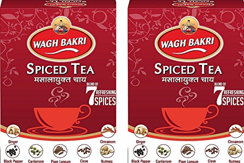 Wagh Bakri Spiced Tea, 250g (Pack of 2)