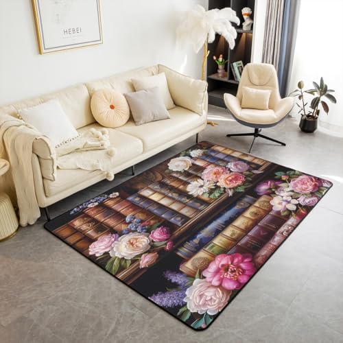 Tapete decorativo rectangular 3'x5' Polypropylene