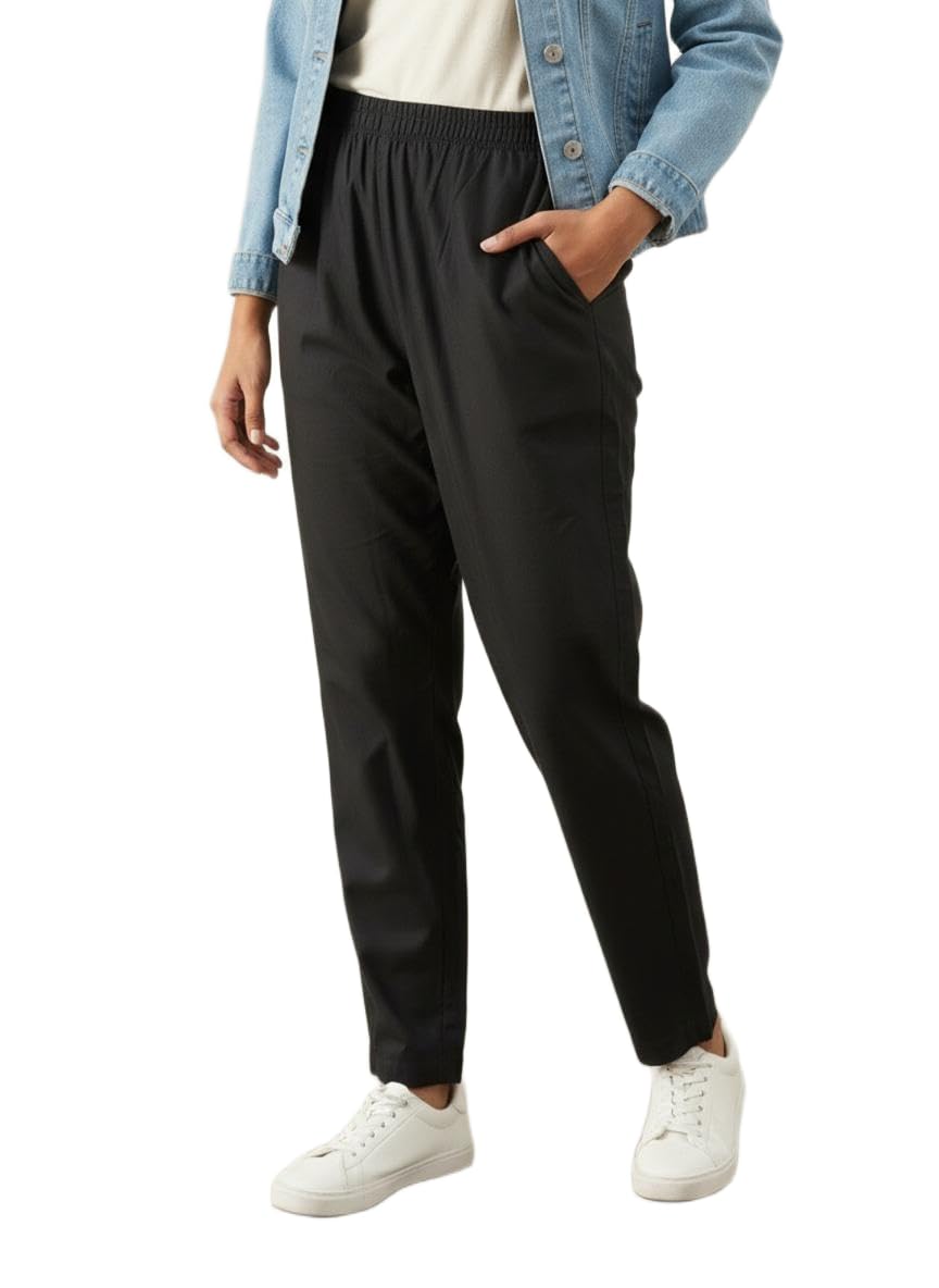 fulpari Women's Ankle Length Regular Fit All-Season Jogger Track Pant | Rayon Tapered Pants-picture-44