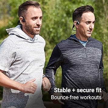 AfterShokz Titanium Bone Conduction Wireless Bluetooth Headphones, Canyon Red
