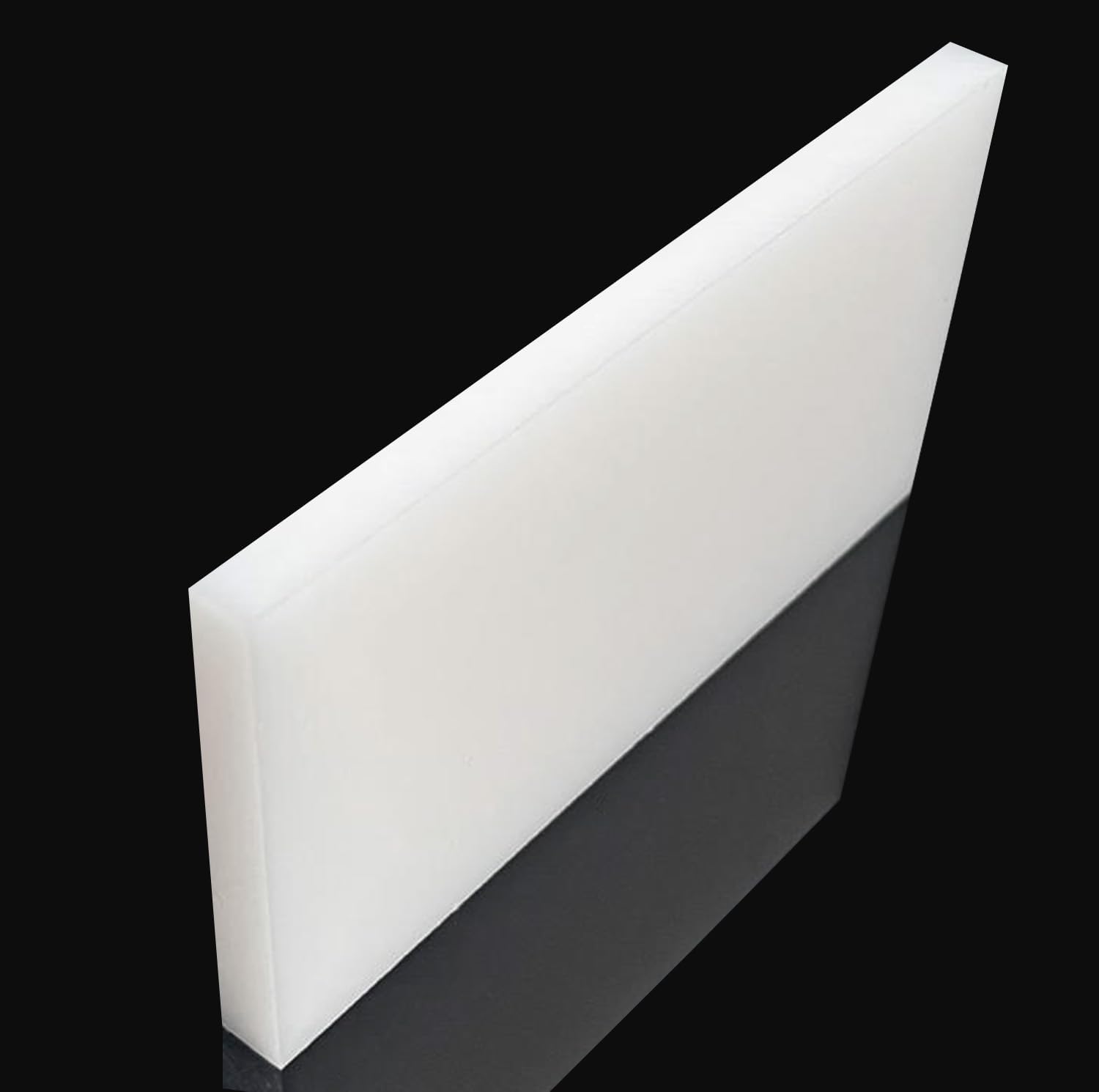 High-Density Polyethylene (HDPE) Plastic Sheet 1/8" Thick 12" X 16"- White HDPE Sheet,for Machining, Home Improvements, DIY Projects, Engineering,High-Density Polyethylene Plastic Block (Pack of 1)