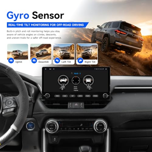 Dasaita 12.3" Car Stereo for Toyota RAV4 2019-2023 Upgrade to 8GB+256GB - image 6