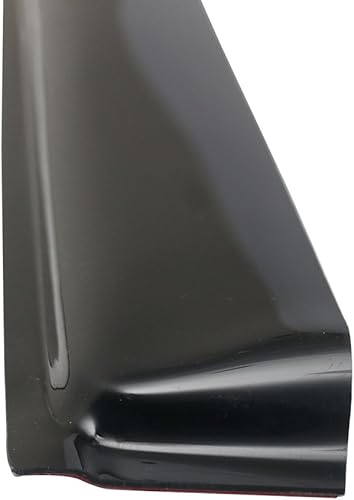 Miniatura 5 de IKON MOTORSPORTS - Visera de ventana compatible con Nissan Jeep 2011-2017, estilo delgado, ahumado acrílico teñido y semitransparente, protector de