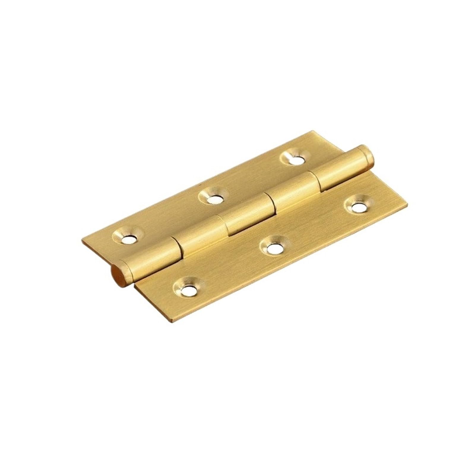 Pjfcewfdgx Brushed Sealed- 3 C Brass Furniture Hinge