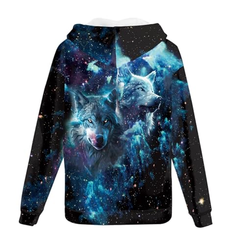 GLUDEAR Unisex Realistic 3D Digital Print Full Zip Hoodie Jackets Hooded Sweatshirt2