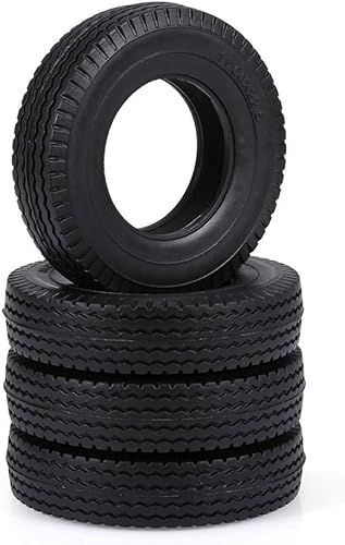 Miniatura 3 de GoolRC Neumáticos de goma para coche de remolque de 114 Tamiya Tractor Truck RC Climber Trailer