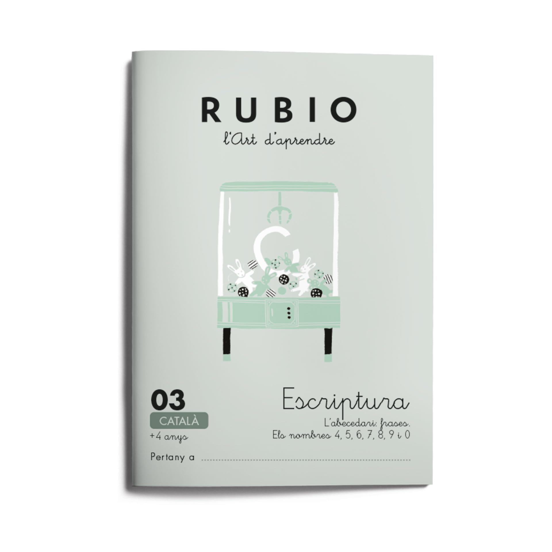 Rubio. Escritura 03 - 9788489773431