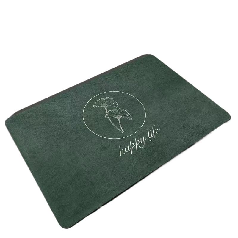 1pc Salle de Bain Absorbant diatomée Boue Toilette paillasson Tapis Sol(HALI-3,40x60cm15.7x23.6in)