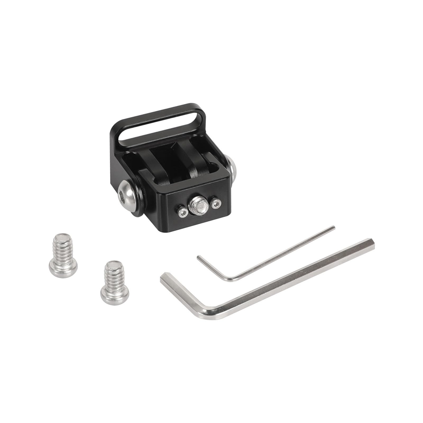 Soporte práctico ajustable con soporte de jaula de monitor de tornillo de 1/4 pulgadas para monitores de la serie 700, fácil instalación