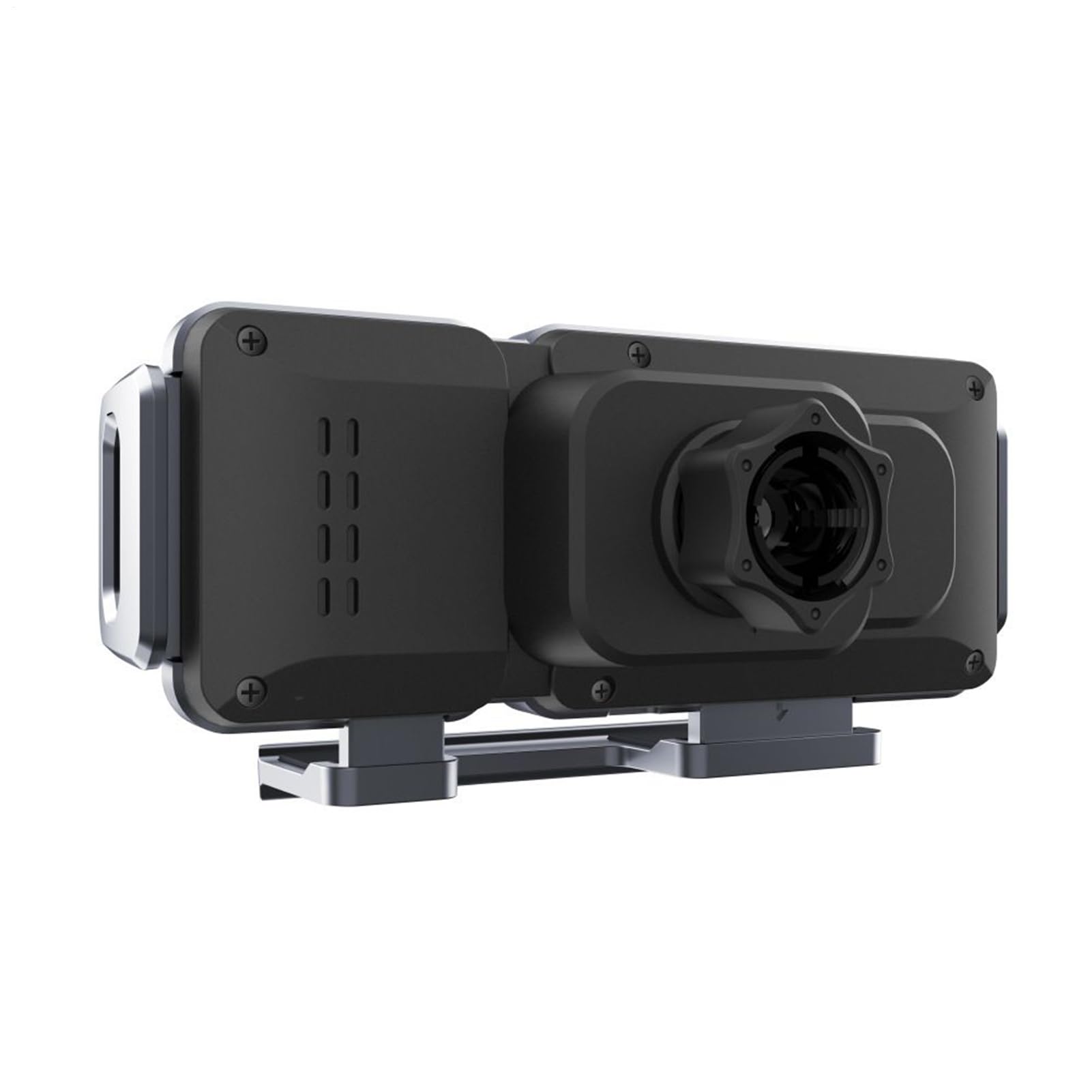 Caricatore wireless per auto, 15 W, ricarica rapida, supporto di navigazione | Supporto da auto con morsetto automatico per diario, viaggi lunghi e vacanze