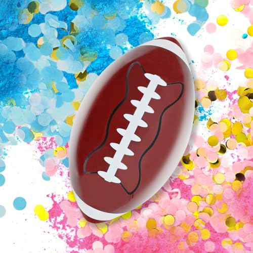 Kit de révélation du sexe de football américain pour animation de fête prénatale en extérieur