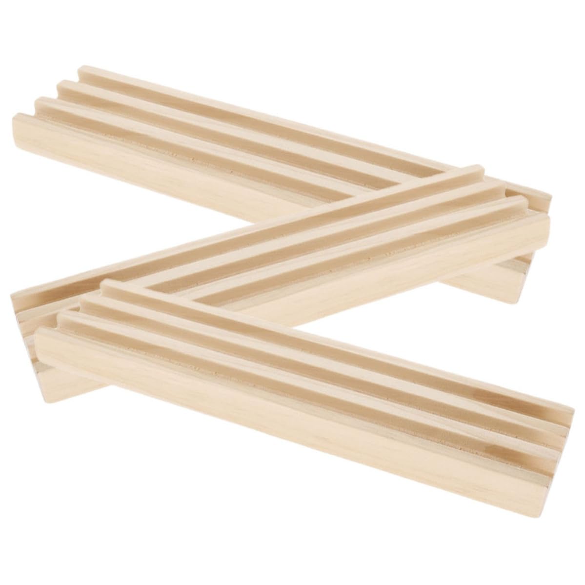Atril de madera para dominó Mexican Train (3 piezas, base antideslizante para mesa) 8