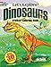 Let's Explore! Dinosaurs Sticker Coloring Book: with 30 Stickers! (Dover Coloring Books)