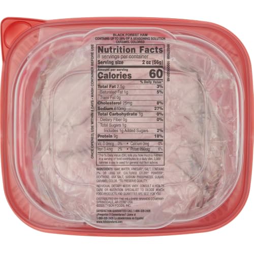 Image of Hillshire Farm Ultra Thin Sliced Deli Lunch Meat, Black Forest Ham, 16 oz