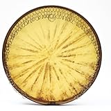 Professionelle Daf Erbane Trommel "Natural Sun", handgefertigt von Sami Hosseini, leicht. Persische Daf mit weichem Etui.