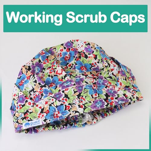 Image of GUOER Hat Bouffant Cap One Size Multi Color