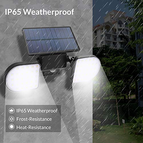 Neetto Luce solare a 56 LED per Esterni senza fili...