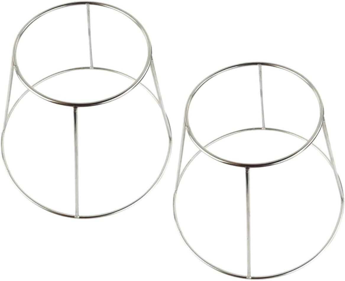 IMIKEYA 2pcs Stainless Steel Seafood Tray Rack Restaurant Pizza Stand Seafood Holder Daily Use Pizza Holder