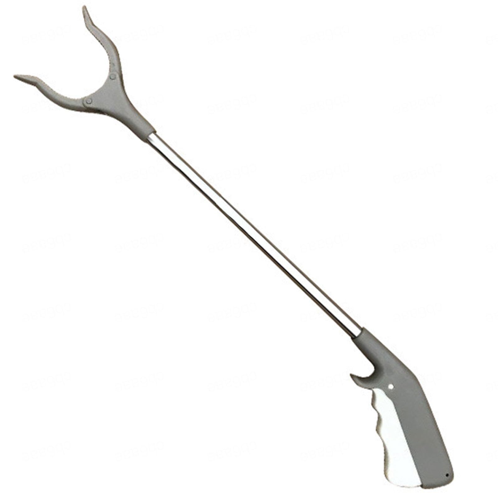 AMNOOL 2er-Pack Reacher-Greifer - 3,5-Zoll-gezahnte Backen, um 90 Grad Drehbar – Handliches Greifwerkzeug und Greifklaue, Tragbare Greifhilfe und Abrichtwerkzeug, Aluminium,60 cm