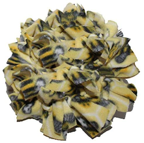 AZ Micro Mini Pigs Pig Snuffle Rattle Treat Ball - Pig Rooting Ball - 7" Diameter - 15" Circumference - Handmade - Made in USA