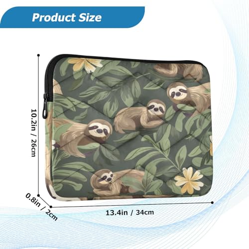 Funda para Laptop 13-14 Pulgadas con Diseño de Perezoso miniatura 3