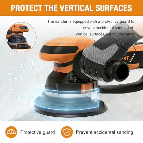 MAXXT 800W 6-Inch Random Orbital Sander