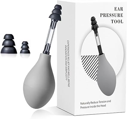 Ear Pressure Relief Suction Device,Migraine and Headache Relief Products,Airplane Ear