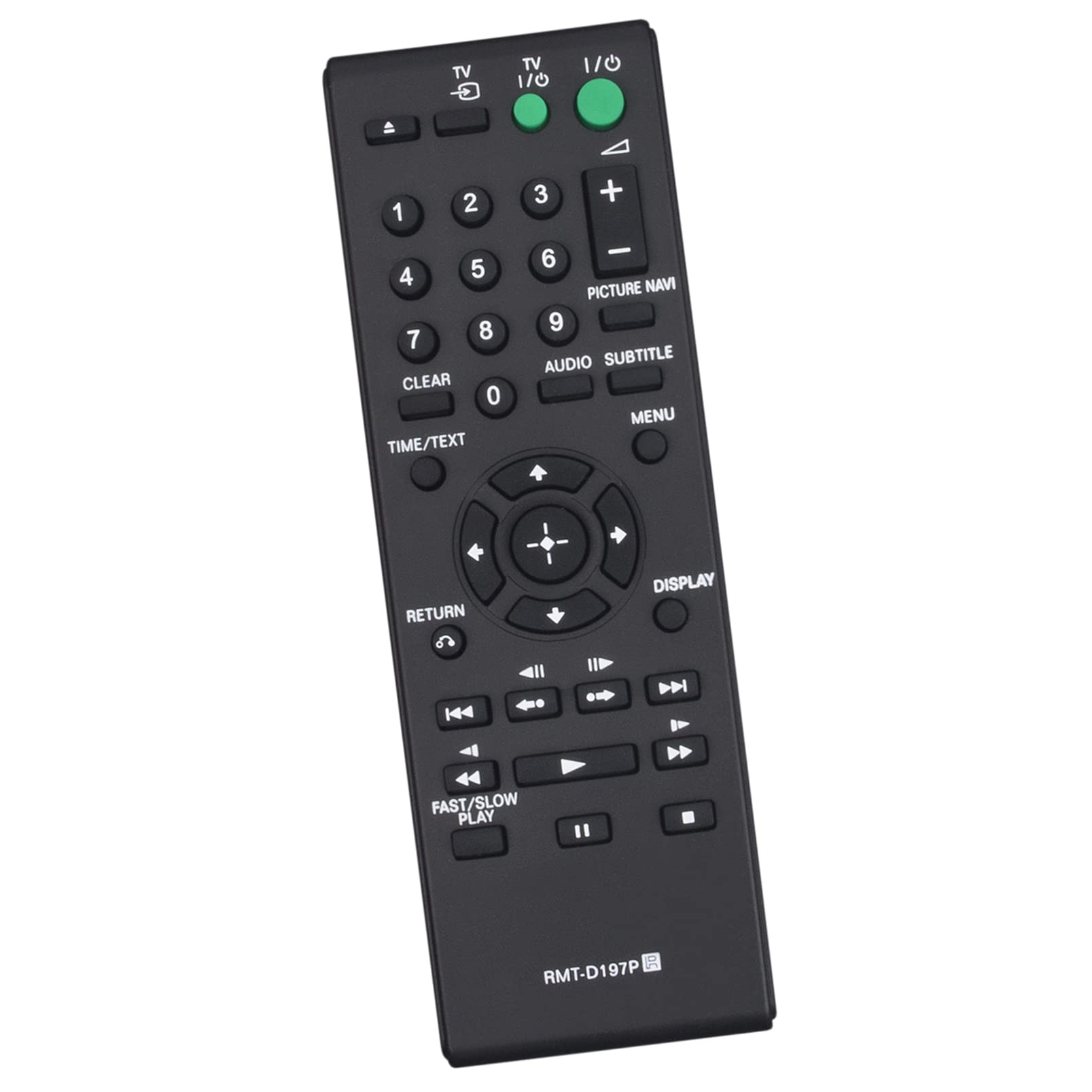 VINABTY Telecomando Sostitutivo RMT-D198P Per Lettori Sony Blu-ray E DVD - Modelli DVP-SR370, SR360, SR170 E Altri - 3