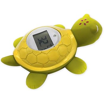 nuby turtle bath & room thermometer