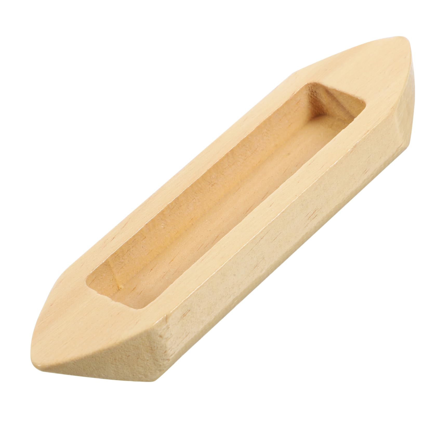 MUCKLILY Unfinished Small Wooden Boat Model DIY Craft Canoe Ornament for Home Decor Present Choice for Model Collectors for Living Bedroom Office and Study