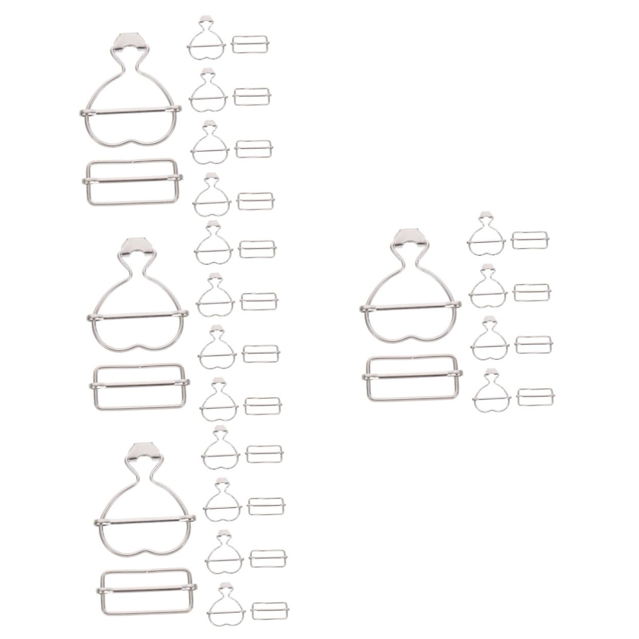 Operitacx 40pezzi Fibbia Per e Abbigliamento Accessori Fissaggio Per Design e Resistente Facile Usare