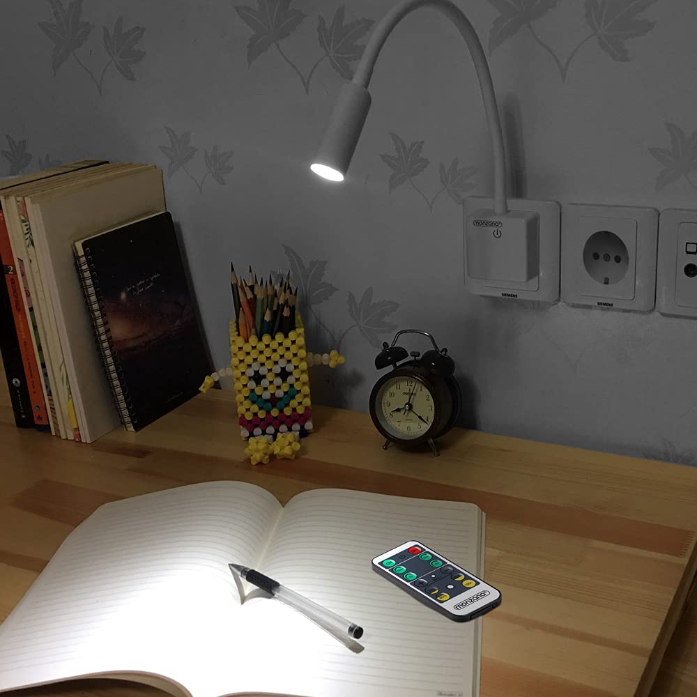 Briloner Leuchten Stekkerlamp, stekkerspot E14, leeslamp 25W, draai- en
