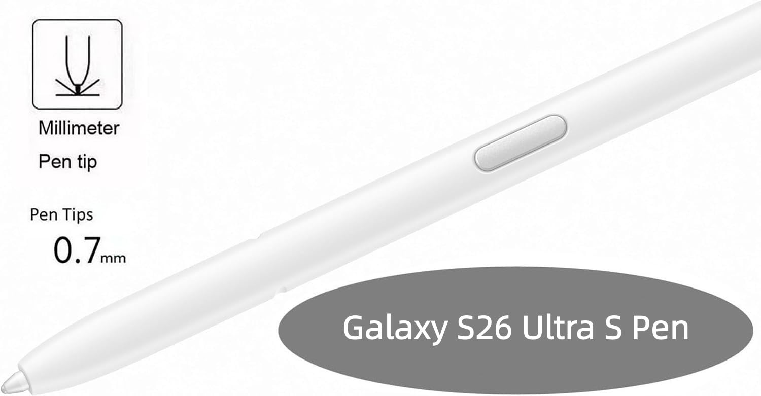 Galaxy S26 Ultra S Pen Replacement for Samsung Galaxy S26 Ultra