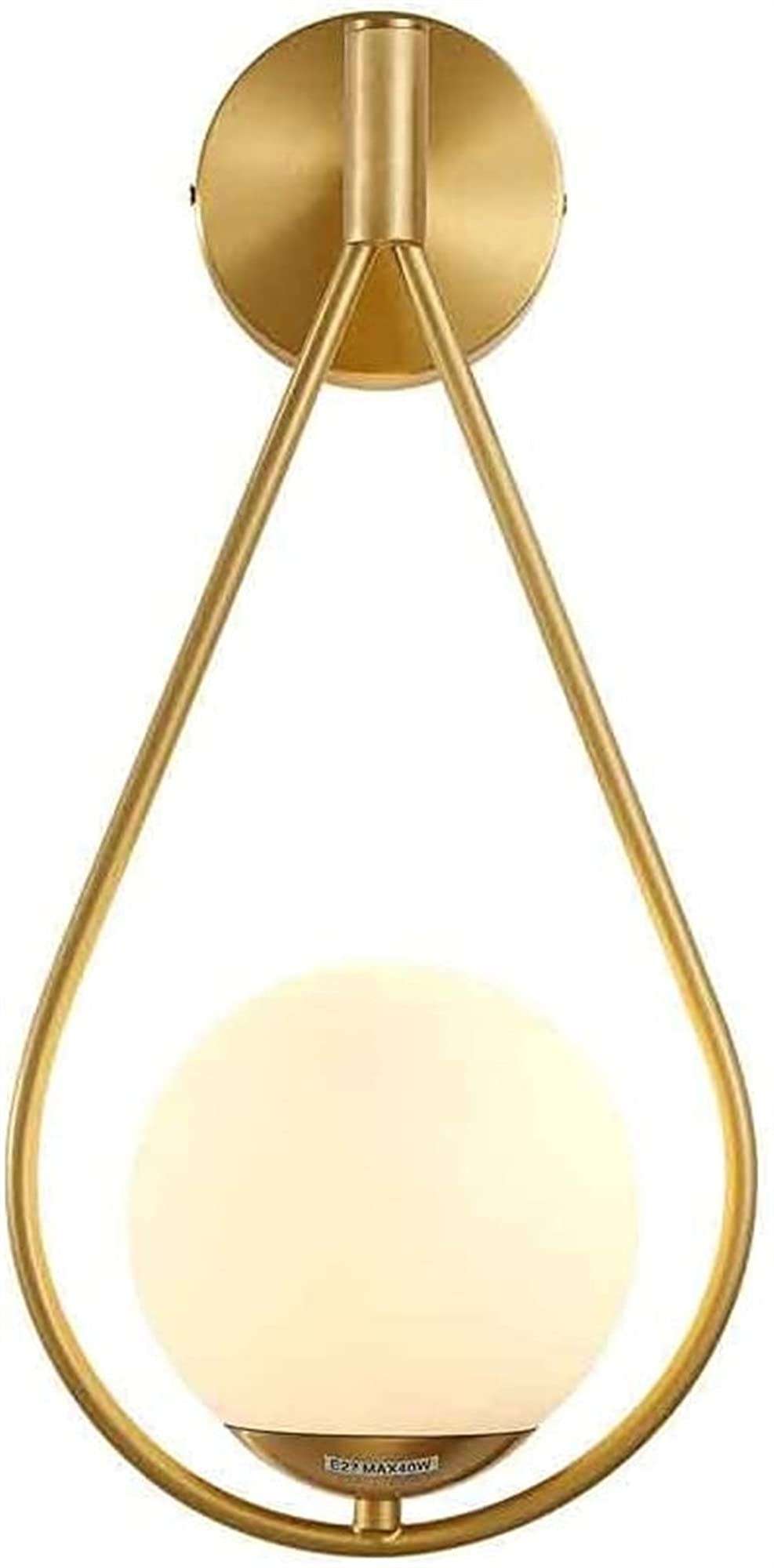 ZTCHSENZT Wall Lamp Bedroom Bedside Copper Wall Lamp,Brass Indoor Living Room TV Background Wall Wall Sconce Lighting Fixture, Wall Lamps, zq-1103
