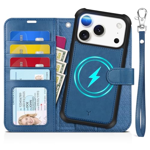 TUCCH iPhone 17 Pro Ή P[X蒠^ 2 in 1  6.3C` Xgbvt O RFIDubLO 4J[h|Pbg uX^h@\ Ռz Sʕی PU ӂ17v ΉJo[ 2025