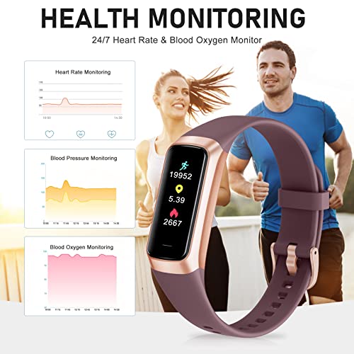 Bakoor Fitness Tracker, Step Tracker With Heart Rate, Smart Watch Step Counter With Calorie thumb #2